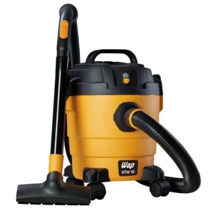Aspirador de Pó e Água Wap gtw 10 1400W 10 Litros AmareloPreto 220V FW005706